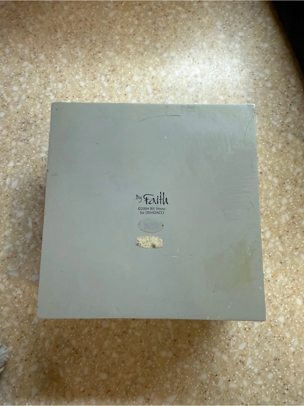 Inspirational Religious 'Hope' 2004 Demdaco by Faith Bill Stross BoxBeige/Gray